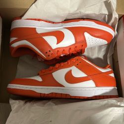 Nike Dunks, Organge, Size 9.5 