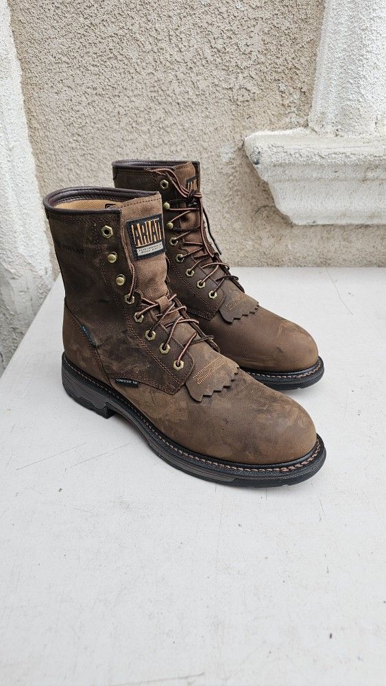 Size 11.5 D Ariat Work Boots Composite Toe