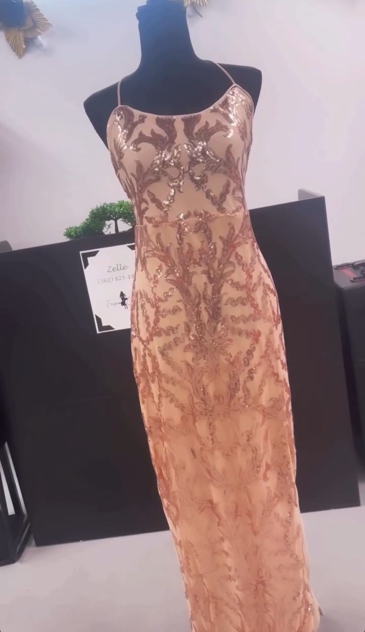 Rose Gold Gown