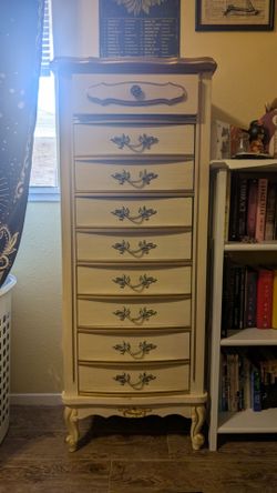 Vintage French Provincial Bedroom set white and gold