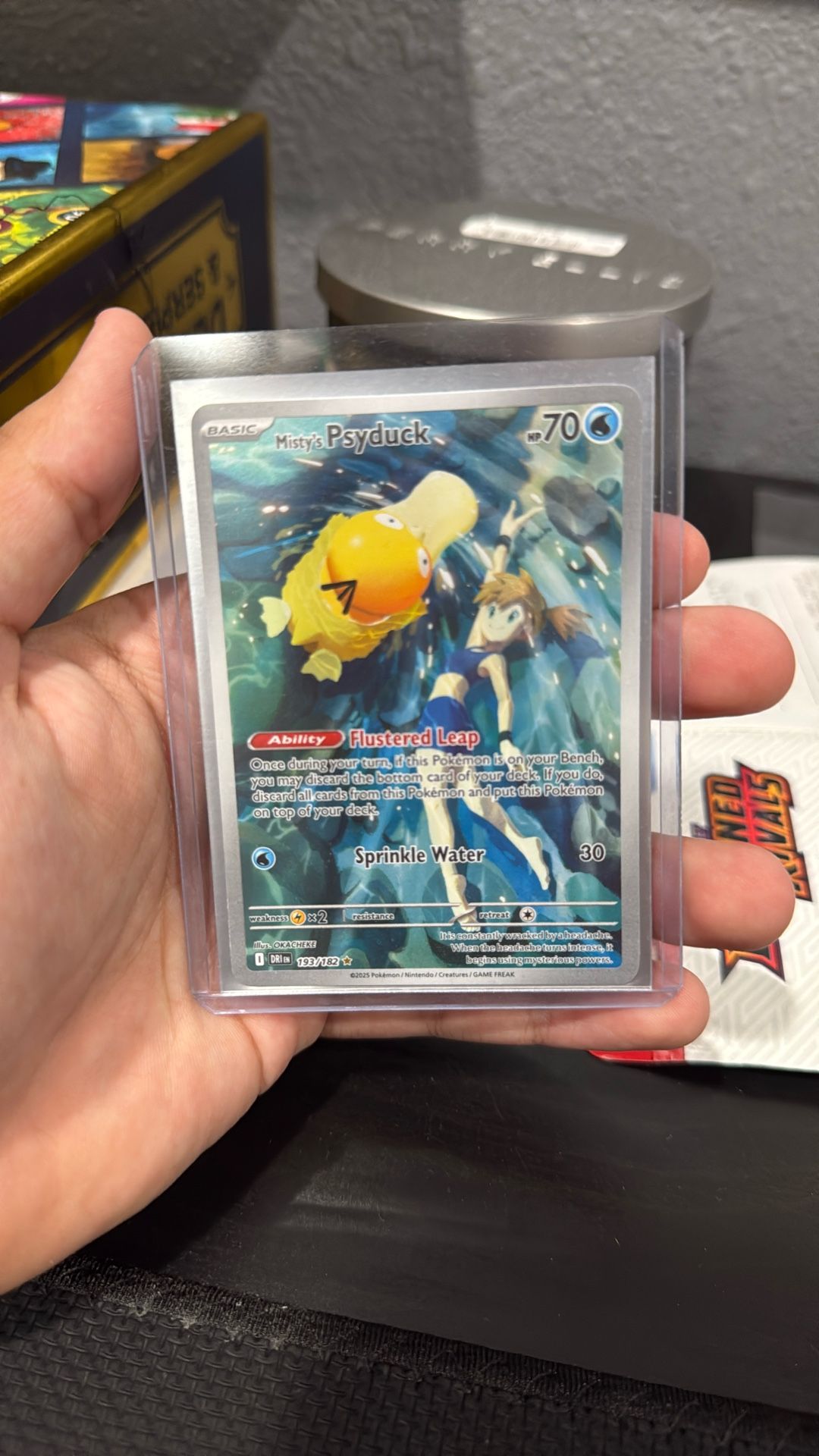 Pokemon  Misty’s Psyduck 193/182