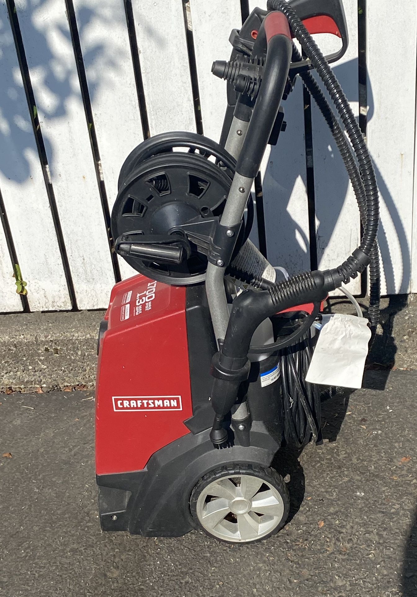 Craftsman 1700 PSI Electric Pressure Washer Steamer