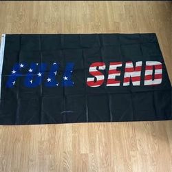 Full Send Nell Boys Flag