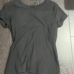 Hanes Nano tee t shirt Women’s size small Black short sleeve 