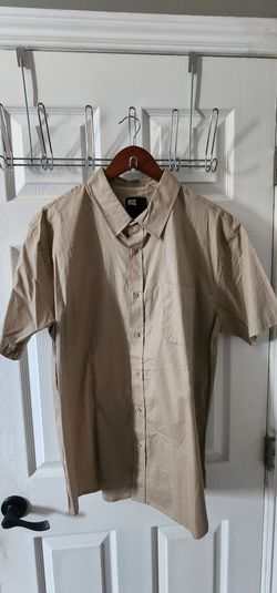 Tan RSQ Button-up