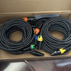 Microphone Cables Brand New 5 Pack
