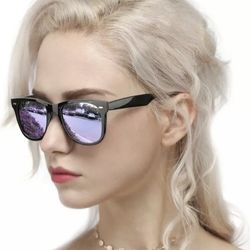 Myiaur Classic Sunglasses for Women Polarized Driving Anti-Glare 100% UV Protect