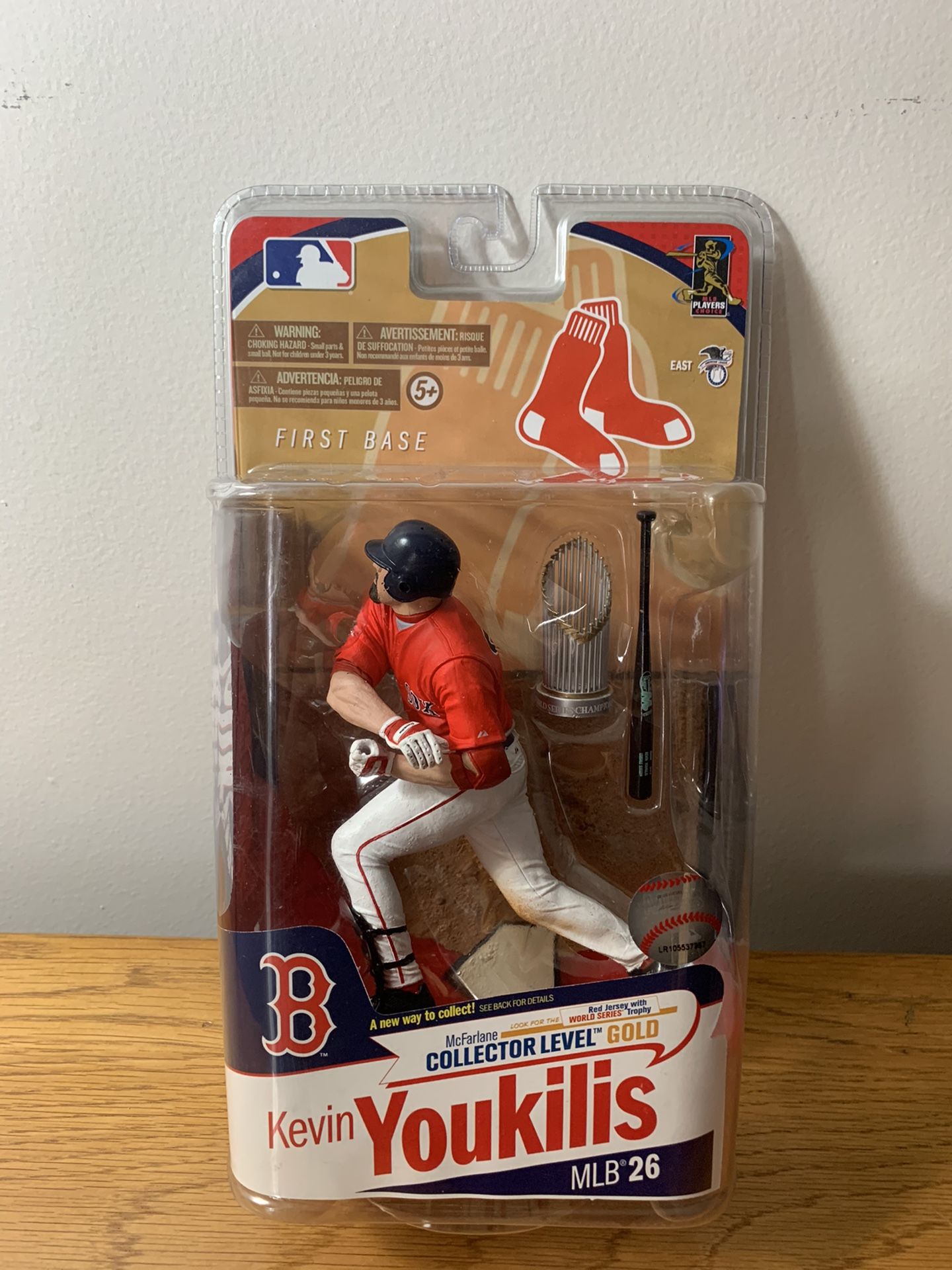 Kevin Youkilis Boston Red Sox RARE Action Figure