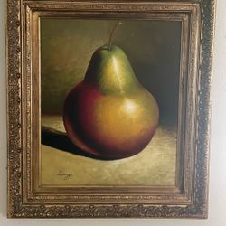 Original Pear Still Life Art