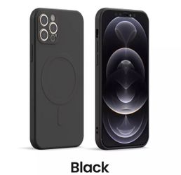 Soft Silicone Phone Case For Apple iPhone 13 12 Pro Max Free Screen Protector 