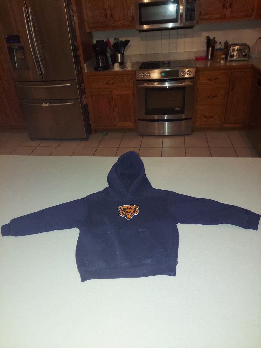 4T CHICAGO BEARS REEBOK HOODIE SWEATSHIRT