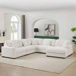 BRAND NEW SECTIONAL COUCH WITH OTTOMAN INCLUDED