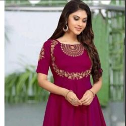 Indian Pakistani Tradition Designer Shalwar Kameez Embroidery Silk Cotton Dress 