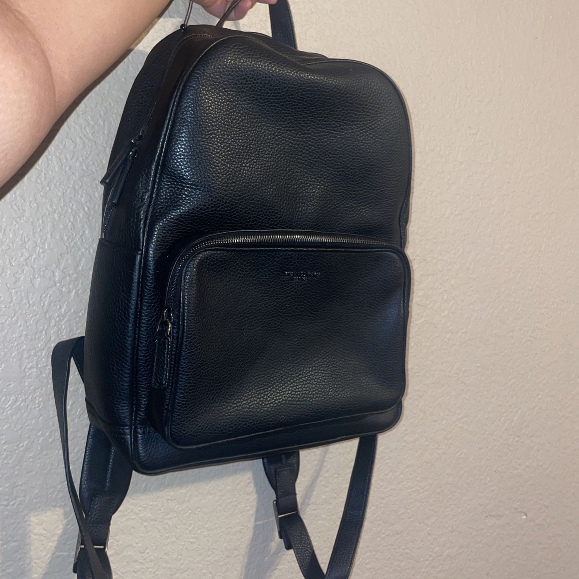 High Quality Leather Michael Kors Men’s Backpack