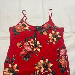 Floral Plus Size Dress And Green Dress 