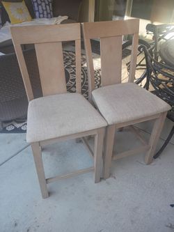 Nice Heavy Indoor Chairs, Great Cond.