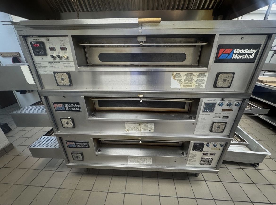 Middleby Marshall PS 360 Triple Stack oven 