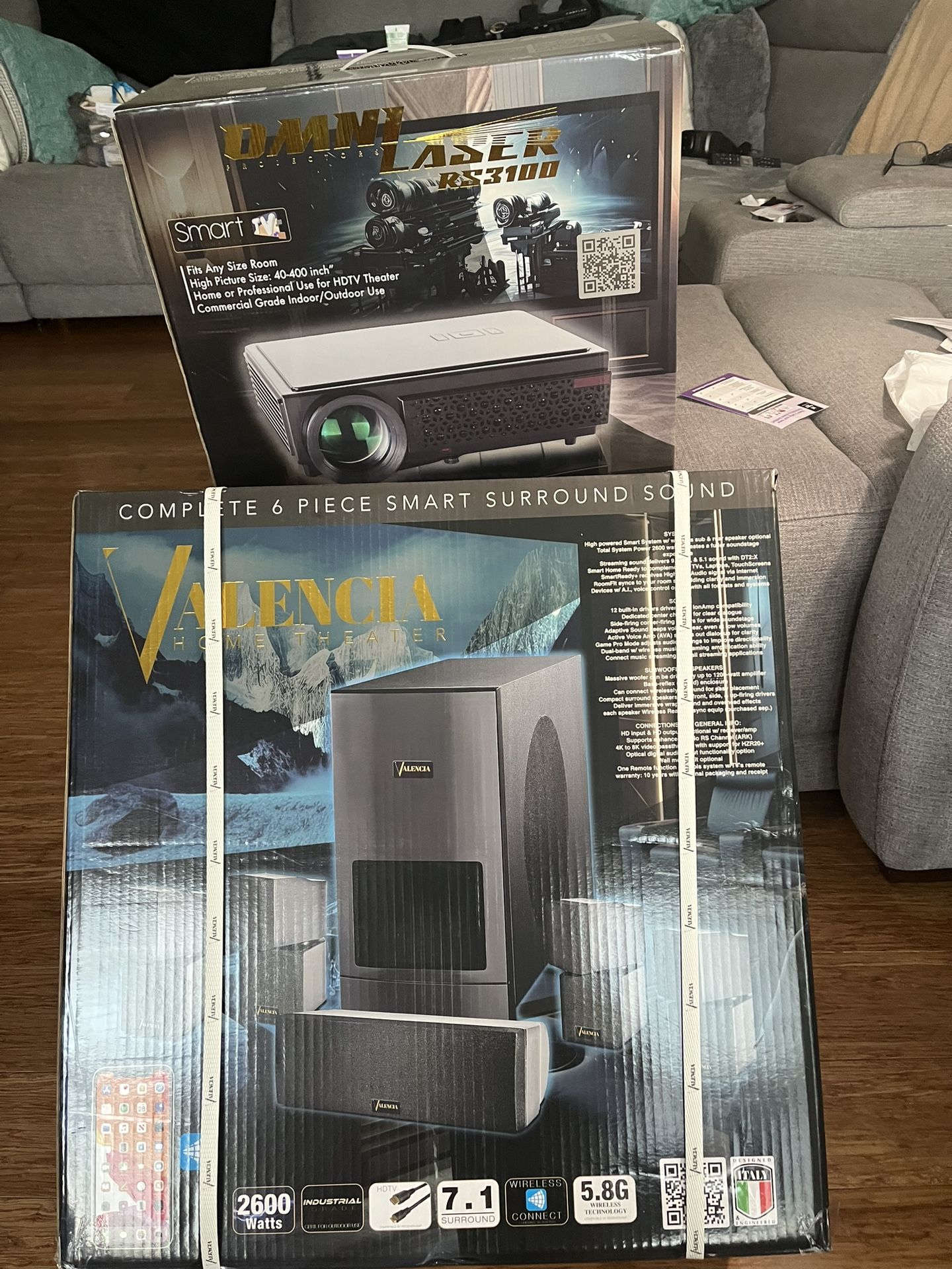 Brand New in the box Top Of The Line Home Theater System
