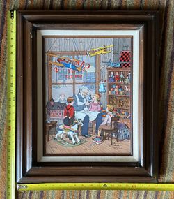 C.Carson Original Vintage Painting