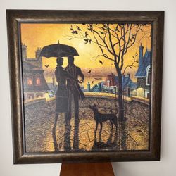 Denis Nolet, 1964 | “Night Tango in Paris” Framed Artwork