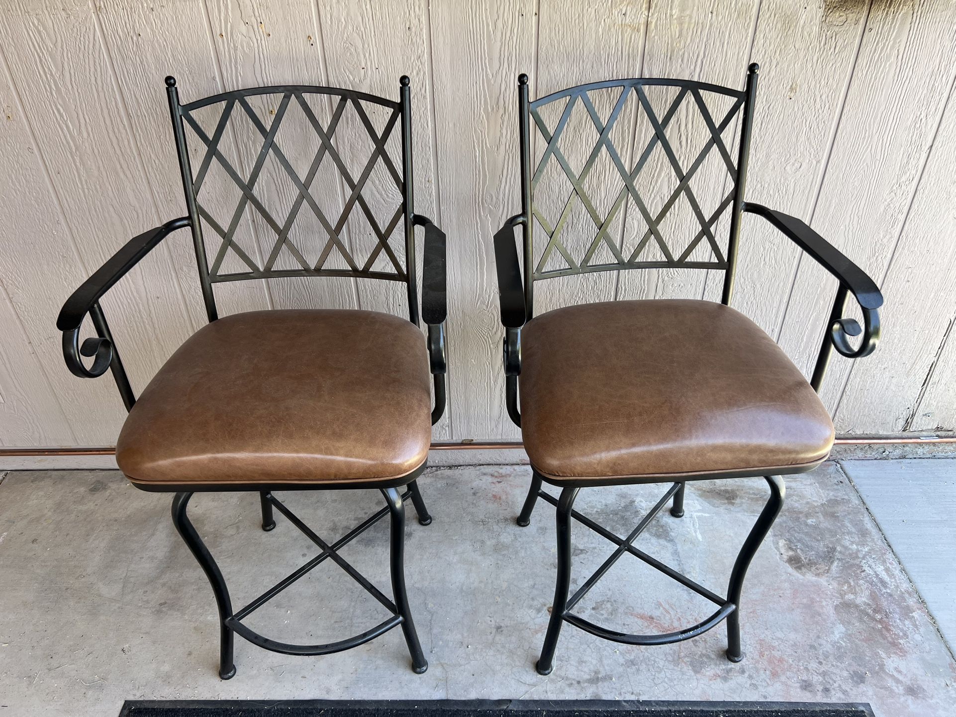 Bar Stools With Back Rest And Arm Rest Swivel Rotate
