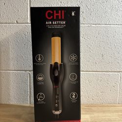CHI Air Setter 2-In-1 Flat Iron & Curler Cool Air Technology Dual Voltage Sealed