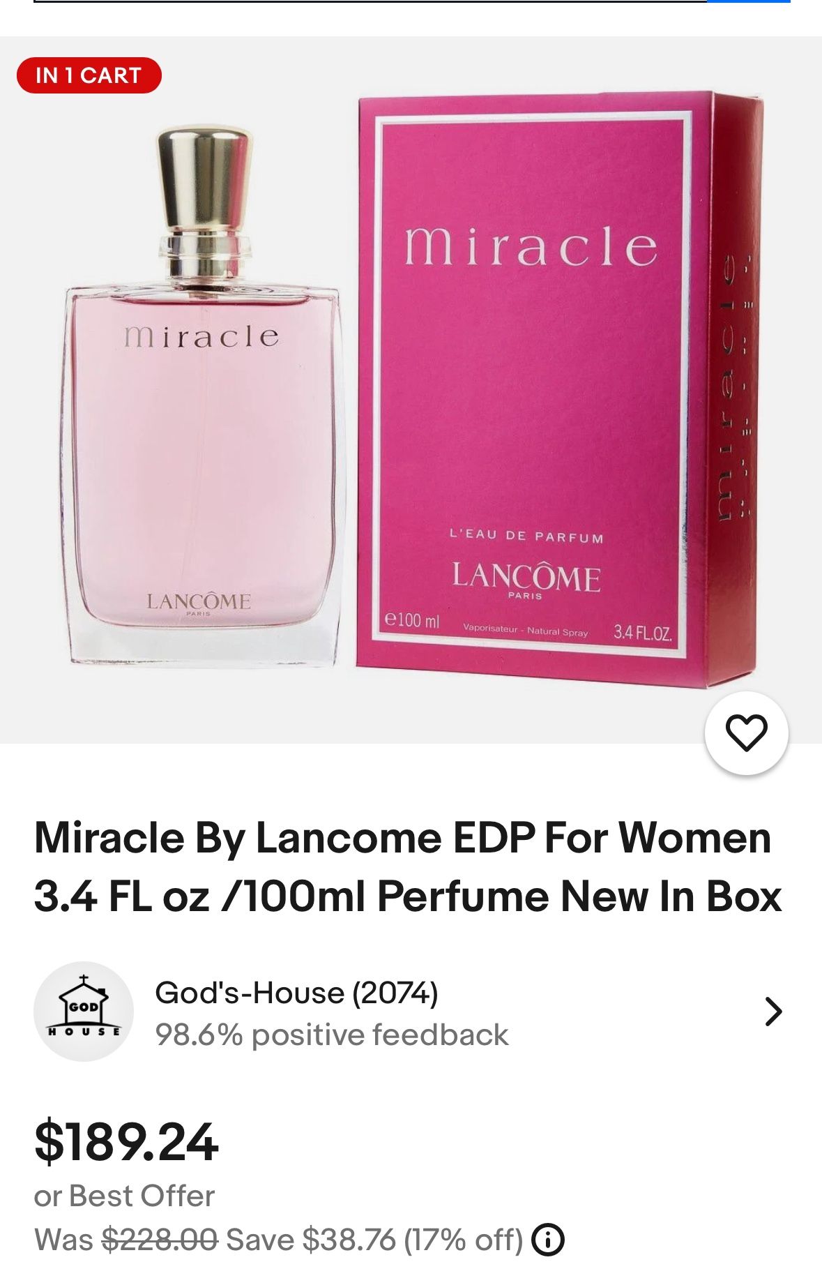 Miracle Perfume