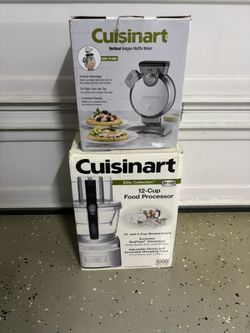 Cuisinart Food processor/ Waffle maker