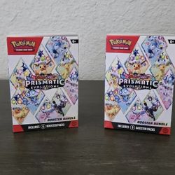 Prismatic Evolution Booster Bundles(2): Pokemon TCG