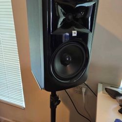 JBL 308P Speaker Set w/ Speaker Stands