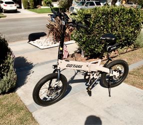 GOTRAX F1 2.0 Folding Electric Bike – Only 36.7 Miles – Like New