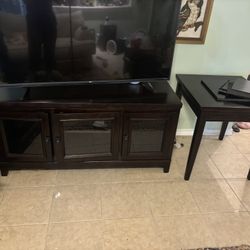 Ashley TV Console And Additional Matching Table