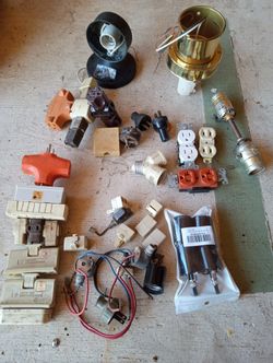 Electrical Parts Plugs Switches Lamps