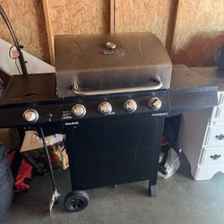 Grill And 2 Propane Tanks 