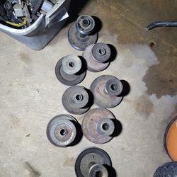 Various Riding Lawnmower Powertrain Drive Idler Belt Pulley