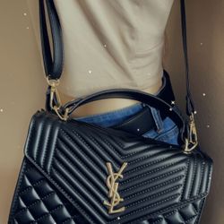 Black And Gold Purse 