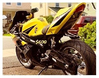 Well maintained Suzuki Gsxr kept in the garage