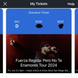 4 Fuerza Regida Tickets 