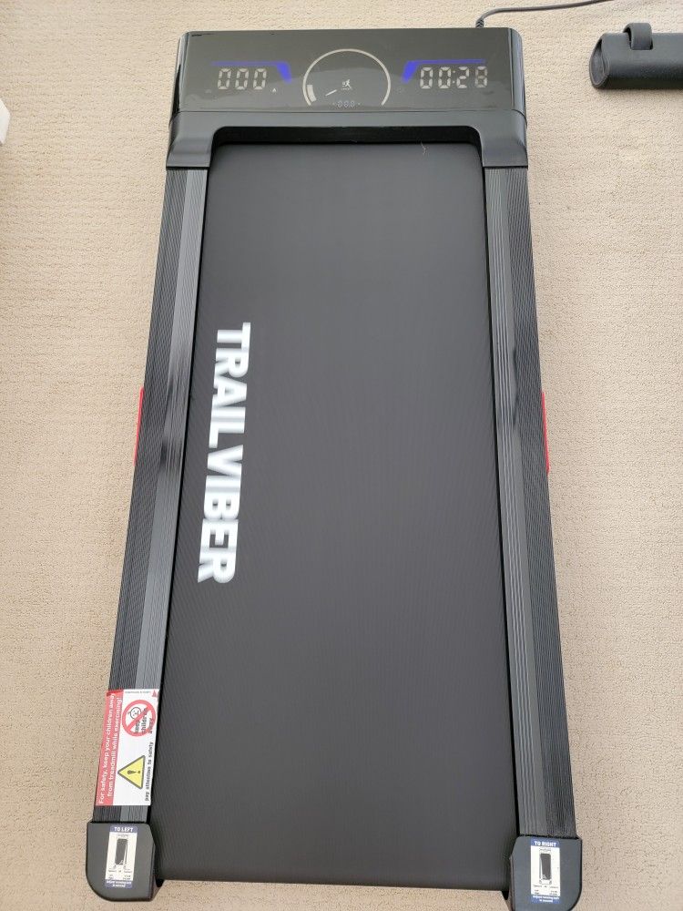 Trailviber COMPACT Under-Desk Walking Pad – Like New – $175”