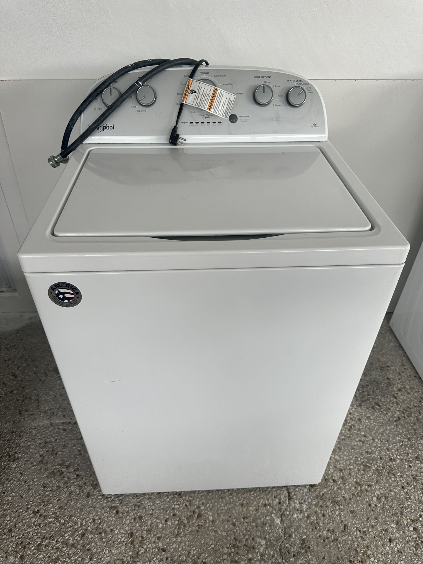 Whirlpool Load Washer