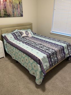 Bed Frame With Mattress