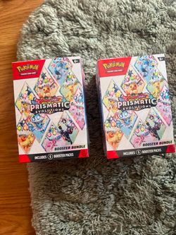Pokemon Prismatic Evolutions Booster Bundles
