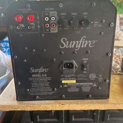 Su fire Subwoofer  Model D8  Used 