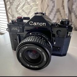Canon A-1 Camera Kit – Mint Condition