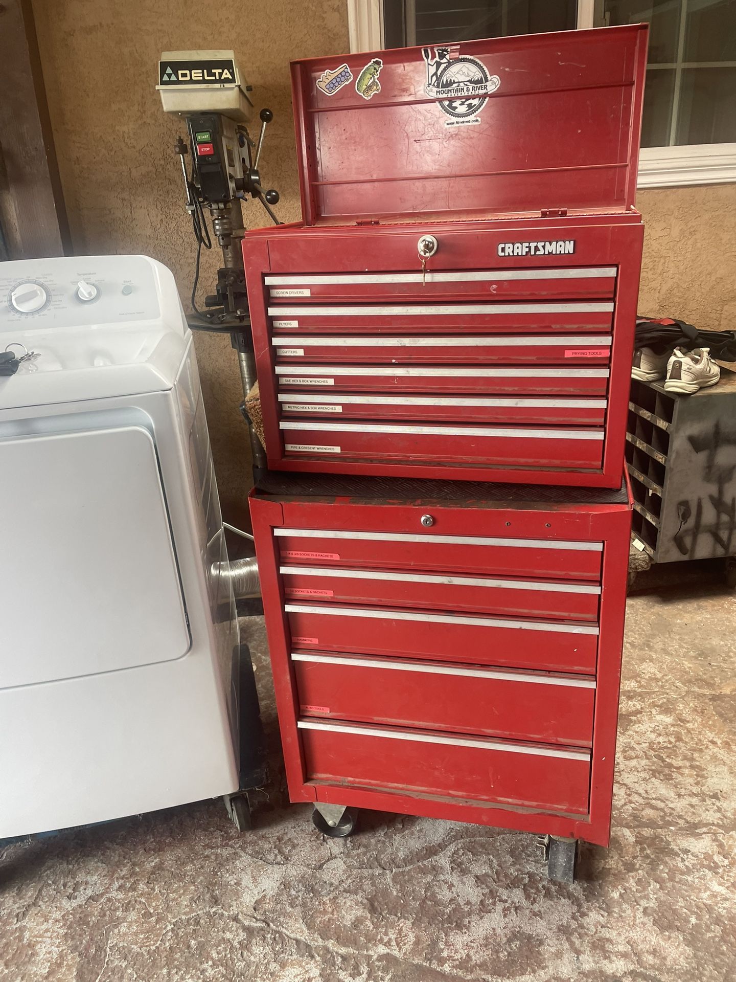 CRAFTSMAN TOOL BOX / KEYS