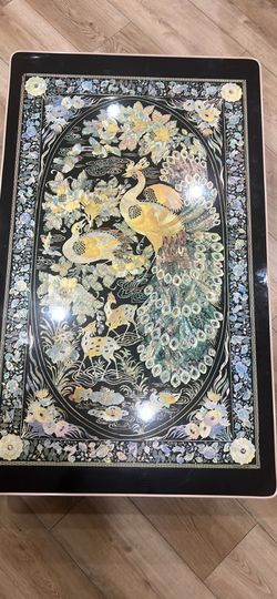 Korean style dining table
