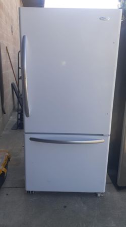 Whirlpool Bottom Freezer  White Refrigerator
