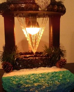 Rain Lamp with Bluetooth Speaker