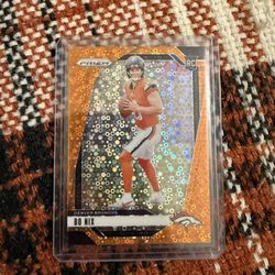 2024 Panini Orange Disco Prizm Rookie Bo Nix 