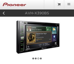 Pioneer 6.2 inch stereo/Bluetooth/DVD Sirius xm ready